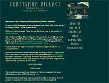 Tablet Screenshot of craftsmanvillage.org